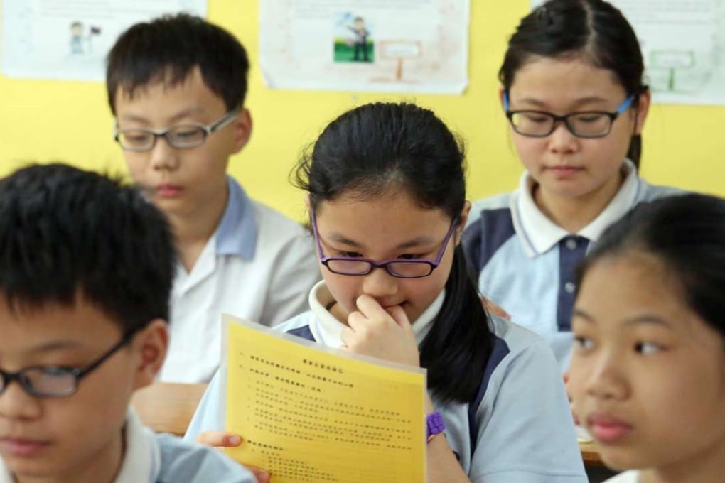 Baptist Rainbow Primary School students. Photo: Nora Tam