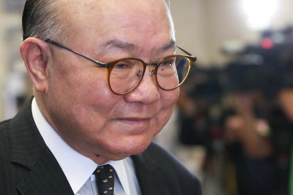 Woo Kwok-hing says he intends to win the election, not drop out. Photo: Edward Wong