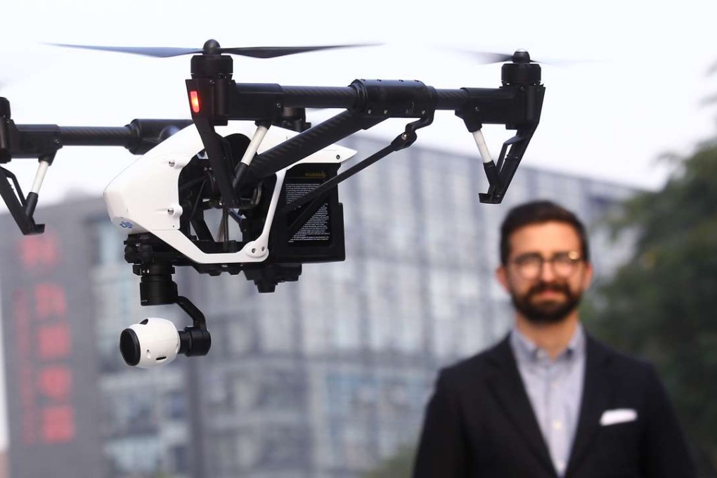 Michael Perry, director of strategic partnerships at drone-maker DJI, said listening to customers helps the company stay ahead of competitors. Photo: Dickson Lee