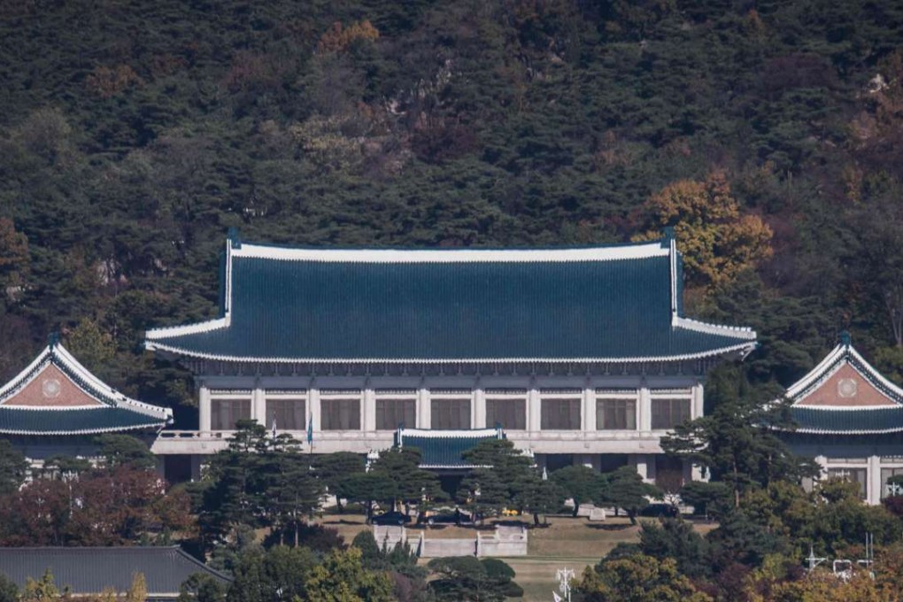 The presidential Blue House in Seoul. North Korea is joyfully jumping into a bizarre political scandal rocking Seoul, calling it the inevitable result of a corrupt regime and saying the administration of South Korean President Park Geun-hye is ‘the most deformed, abnormal and stupid in contemporary society’. Photo: AFP