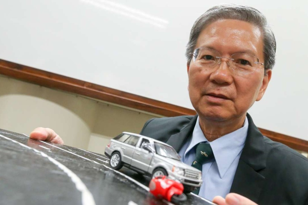 Lo Kok-keung intended to act as an expert witness for defendant Leung Ching-chung, who was charged with dangerous driving causing grievous bodily harm concerningover a traffic accident in October last year. Photo: K. Y. Cheng