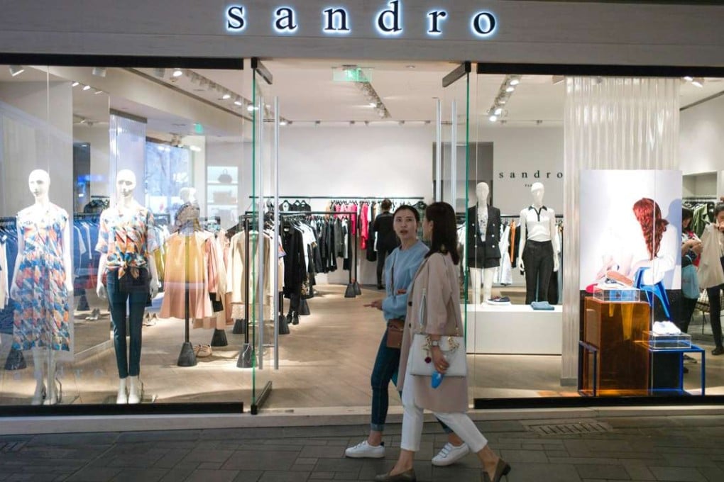A Sandro store in Beijing.Most new high-income earners were predicted to emerge in interior provincial capitals, according to the Economist Intelligence Unit. Photo: AFP