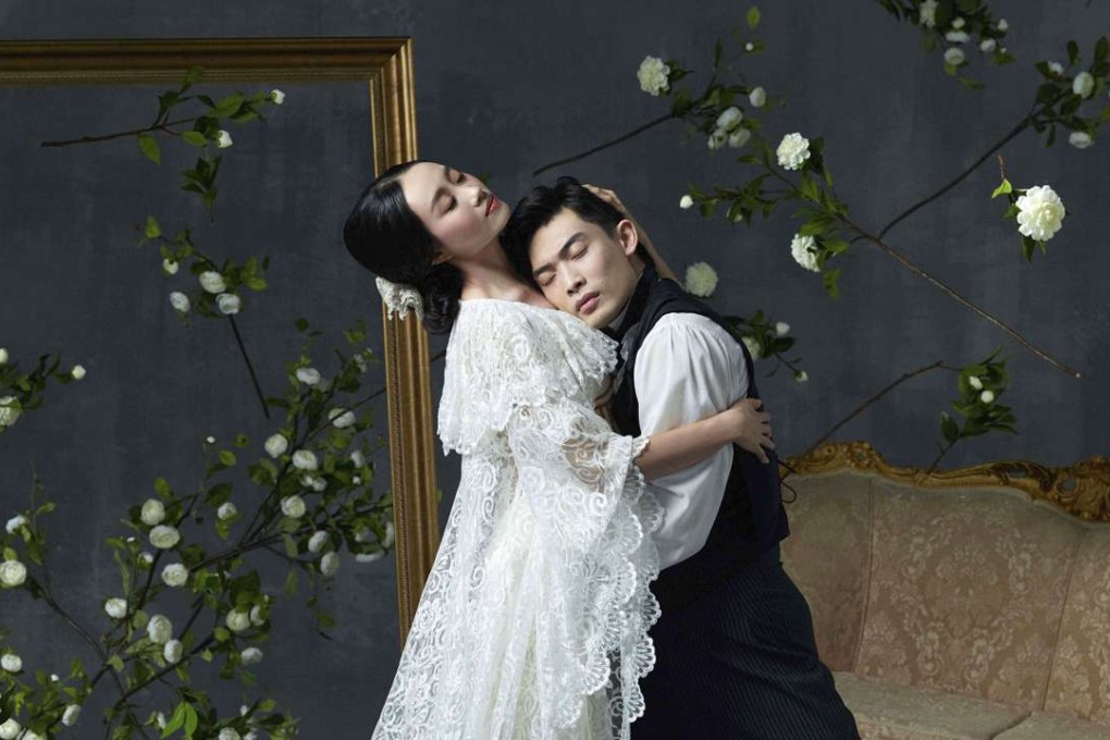 Dancers Yao Jin (left) and Li Jia-bo in Lady of the Camellias. Photo: courtesy of Hong Kong Ballet