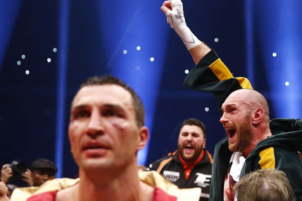 A dejected Wladimir Klitschko after losing to Tyson Fury in November last year. Fury’s “clinical depression” has opened the way for Klitschko to face Anthony Joshua in a “super” heavyweight contest. Photo: Reuters
