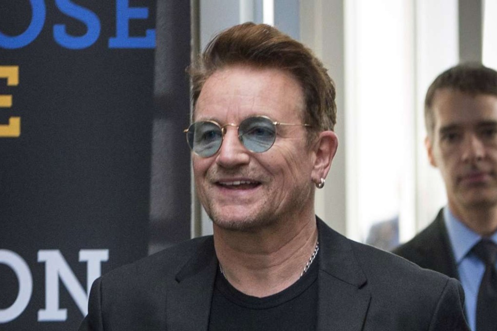Bono will be honored as Glamour magazine's first Man of the Year among the magazine's Women of the Year recipients, on November 14 in Los Angeles. Photo: AP