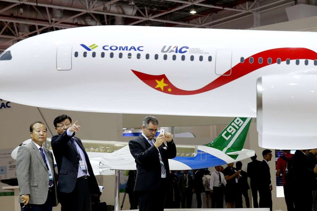 China and Russia will jointly develop and build a twin-engine, wide-body aircraft to reduce their reliance on Airbus and Boeing for the supply of long-haul commercial planes. Photo: Reuters