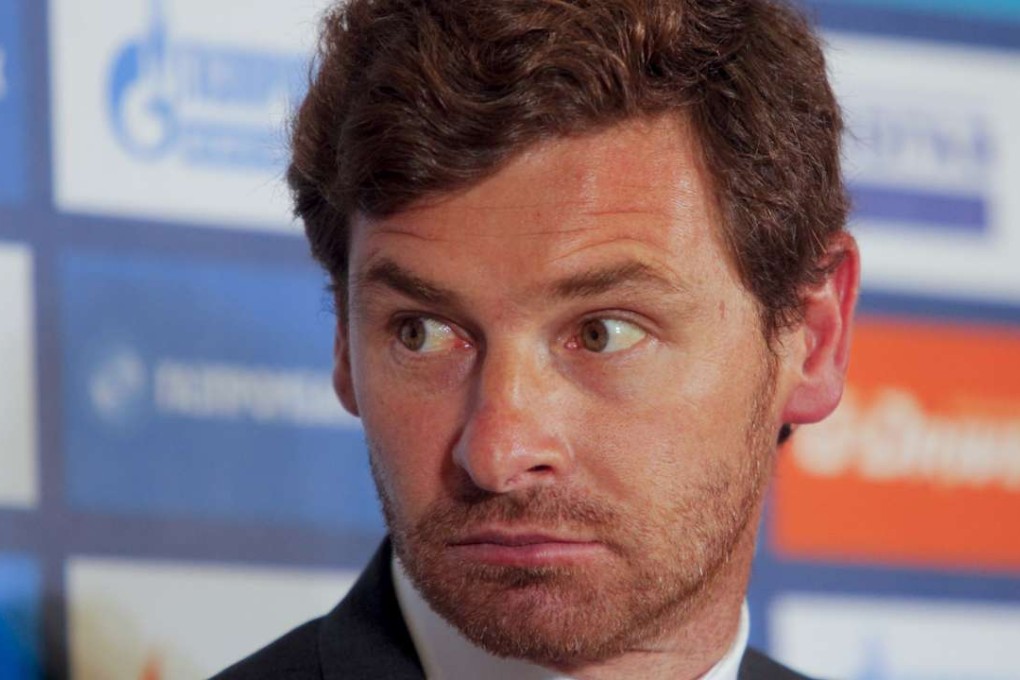 Andre Villas-Boas of Portugal attends a press conference as newly appointed head coach of Russia's Zenit St.Petersburg soccer club on Thursday, March 20, 2014 in St. Petersburg, Russia. (AP Photo/ Elena Ignatyeva)