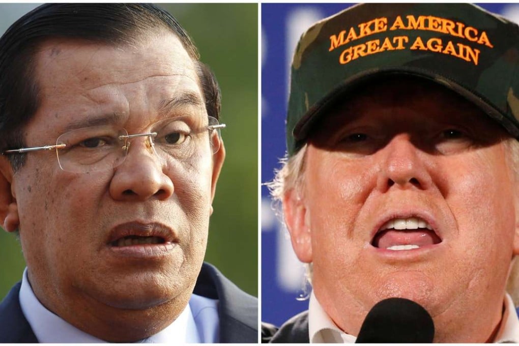 Cambodian Prime Minister Hun Sen said Thursday that he supports Republican presidential nominee Donald Trump becoming the next US president.