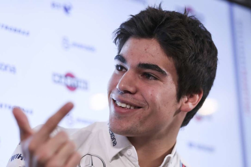 Canadian teenager Lance Stroll is unveriled as a Williams driver for next year’s Formula One season. Photo: Reuters