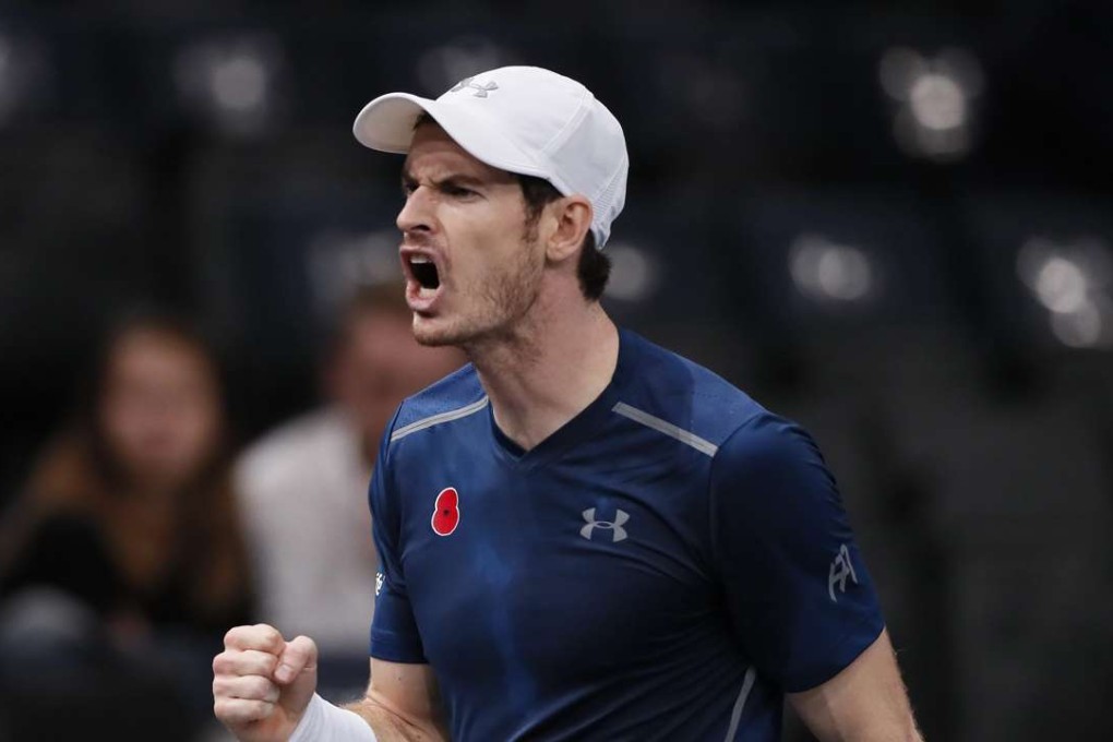Britain’s Andy Murray struggled past Fernando Verdasco in the first round in Paris. Photo: EPA