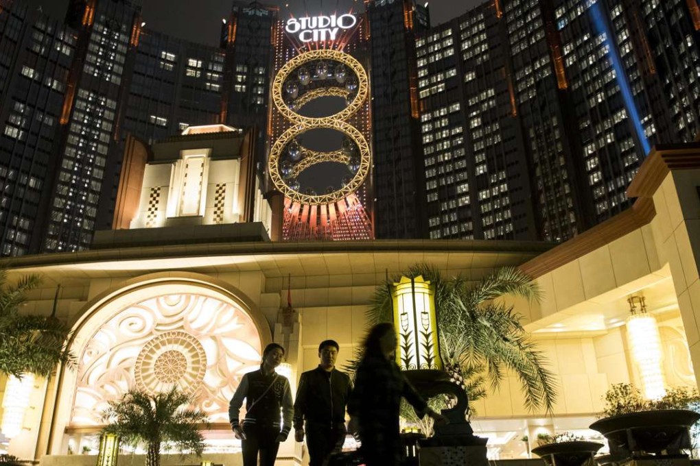 Crown also developed Studio City in Macau. Photo: Bloomberg