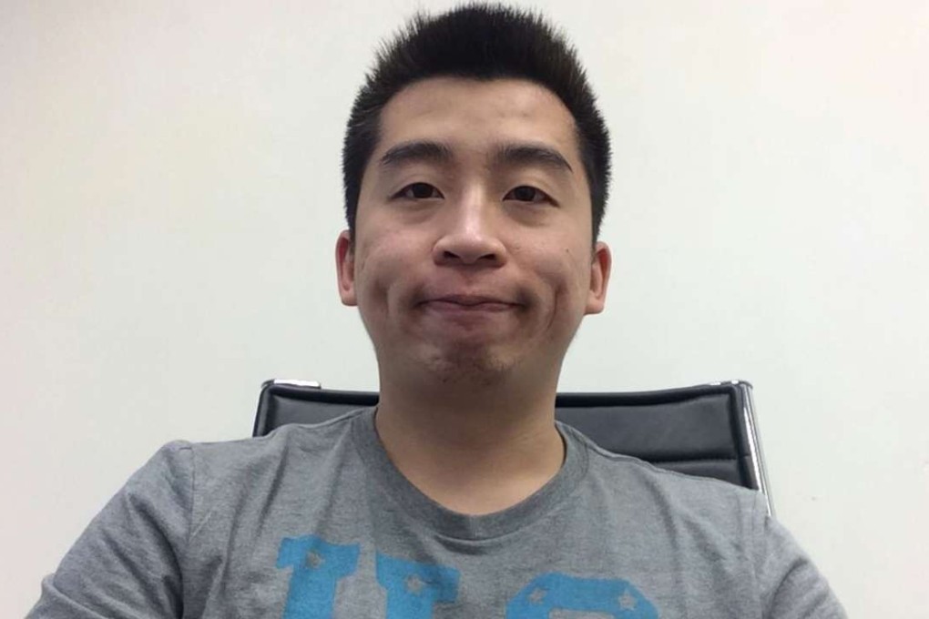 Jason Chau, 33, is a Hong Kong entrepreneur who relocated to Beijing two years ago and the developer of the “Yue Guang” or “Joyful shopping” shopping app. Photo: SCMP Pictures