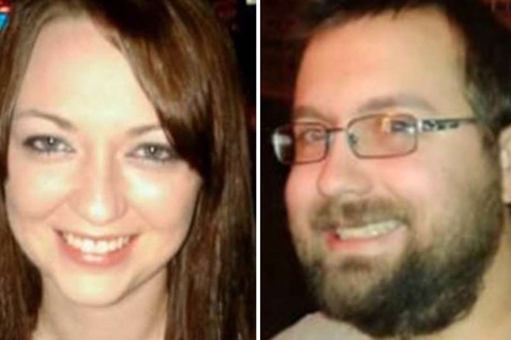 Kala Brown, who was rescued from a storage container in South Carolina on Thursday, and her boyfriend Charles Carver, who is still missing. Photos: Anderson Police Department