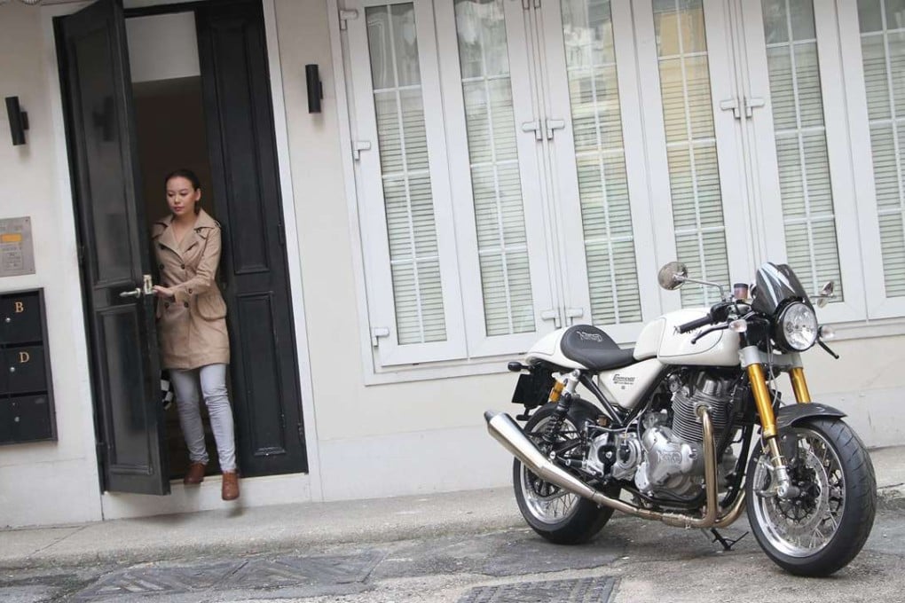 European modern classics like this Norton Commando 961 Cafe Racer Mark II are becoming popular. Photo: SCMP Pictures