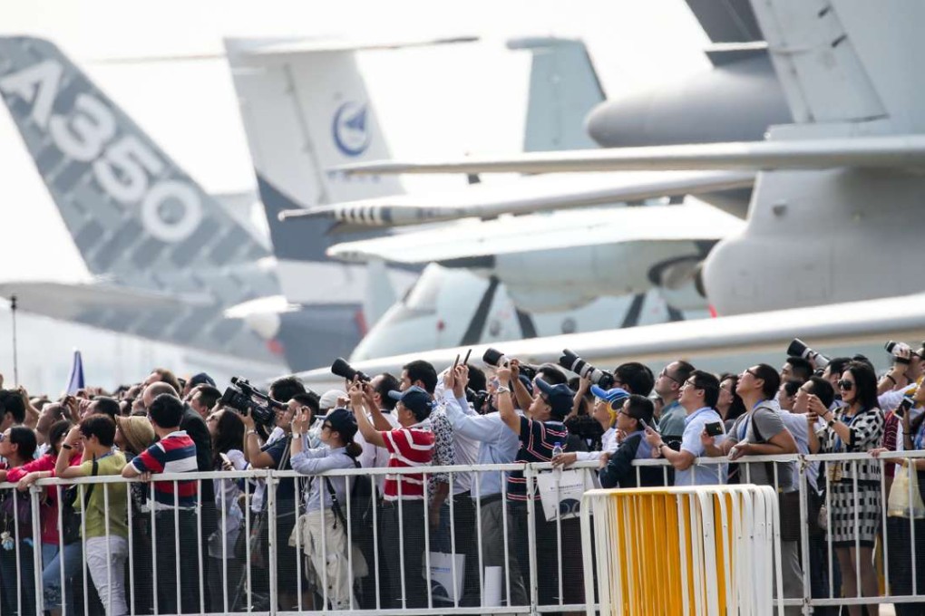 Airbus says China will order up to US$945 billion worth of new aircraft in the next two decades. Photo: Dickson Lee