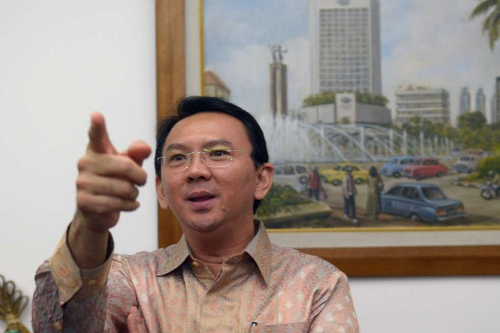 Jakarta governor Basuki Tjahaja Purnama, known by his nickname Ahok. Photo: AFP