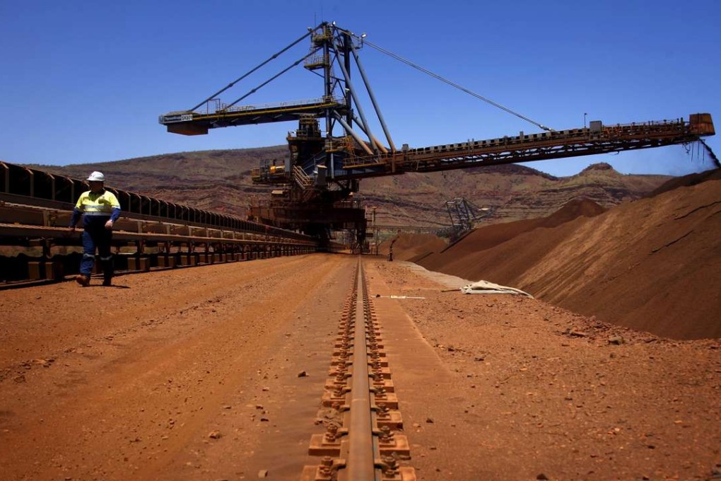 After rallying 70 per cent between December 2015 and April this year, iron ore joined copper in trading sideways. Photo: Reuters
