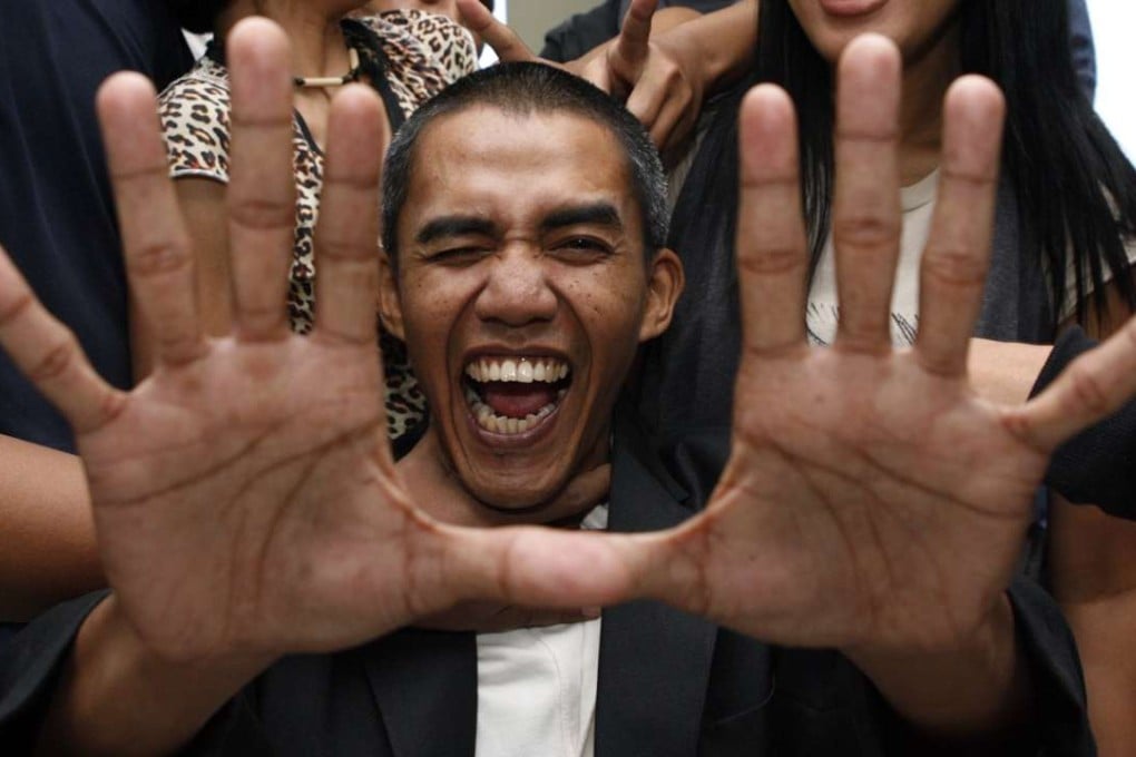 Ilham Anas has made a career out of impersonating Obama in commercials. Photo: Reuters
