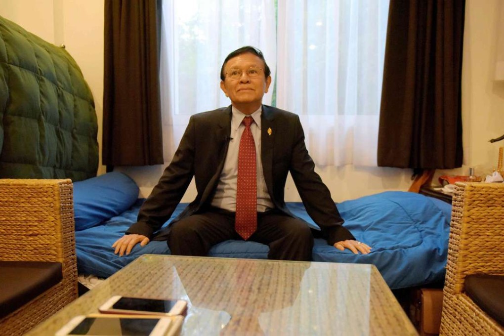 Cambodian opposition politician Kem Sokha is hiding after being threatened with jail. Photo: AFP