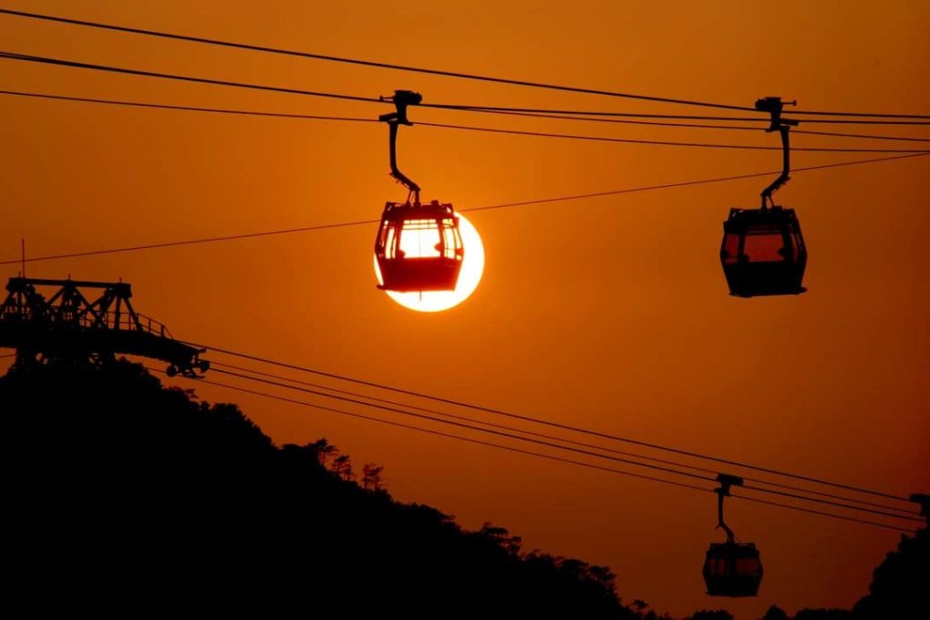 The Ngong Ping 360 cable cars will be closed for five months. Photo: David Wong