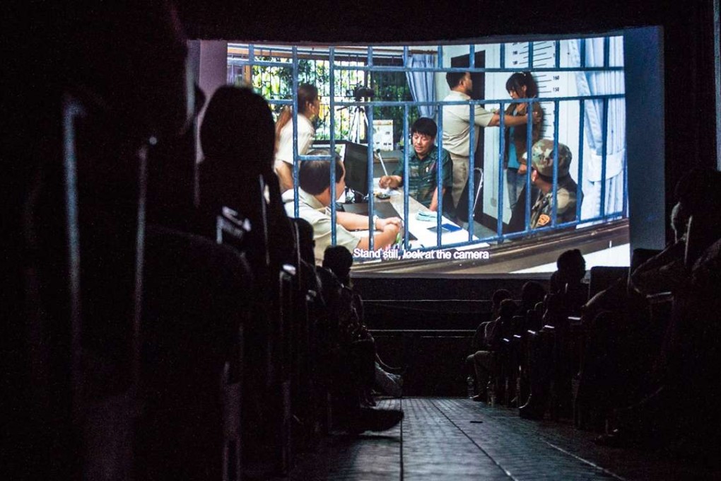 The Road to Mandalay by Midi Z is screened at the Memory International Film Heritage Festival at Wizaya cinema in Yangon. Photo: AFP