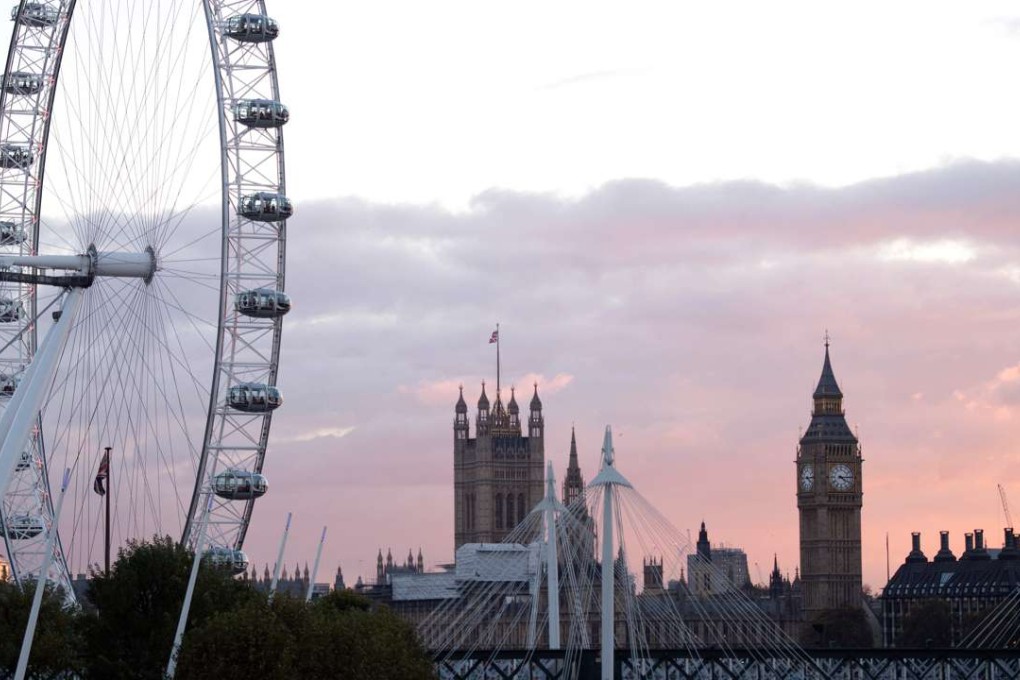 The London skyline. Photo: AFP