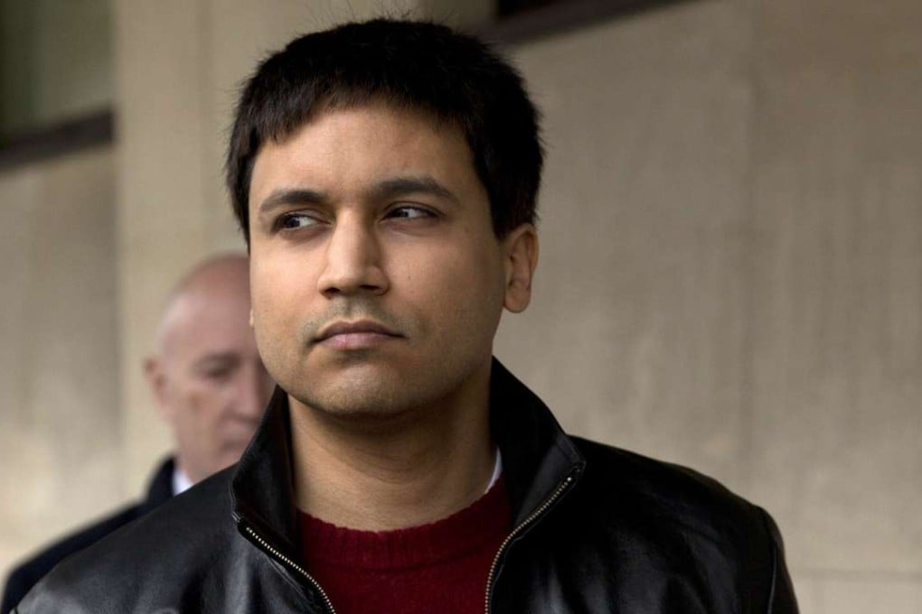 British futures trader Navinder Singh Sarao, pictured outside his extradition hearing at Westminster Magistrates Court in London, pleaded guilty in the US to helping trigger the 2010 flash crash of US markets. Photo: AP