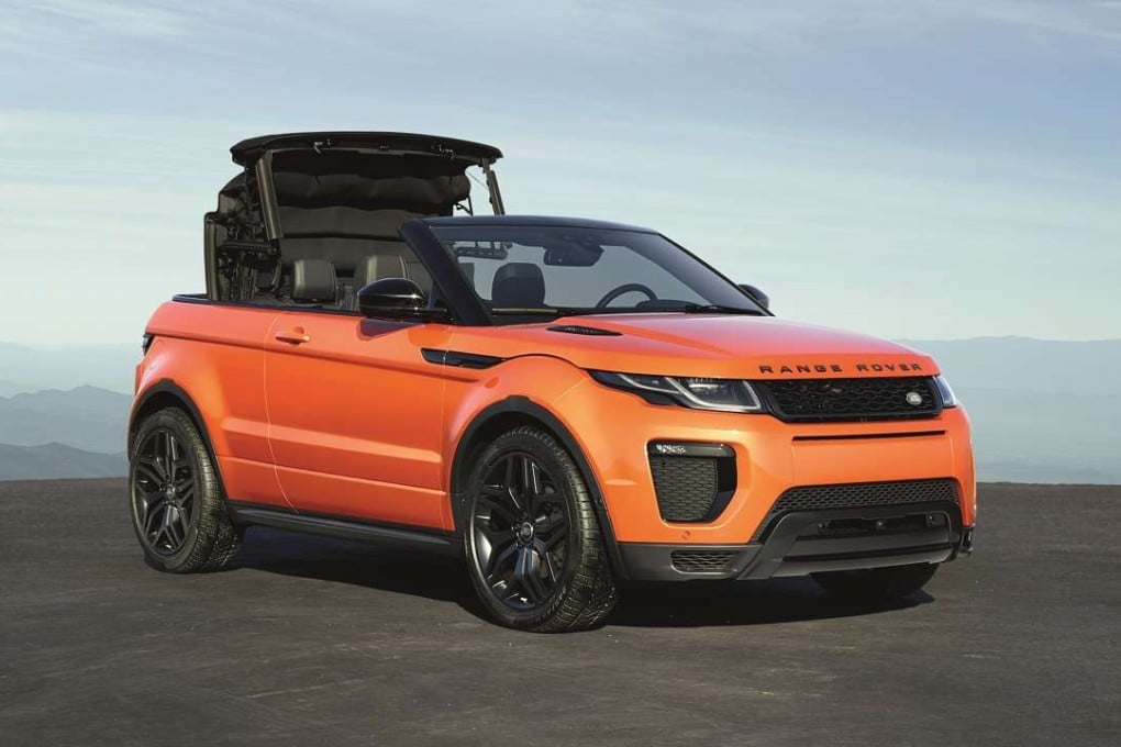 Range Rover Evoque Convertible. Photo: NEWSPRESS