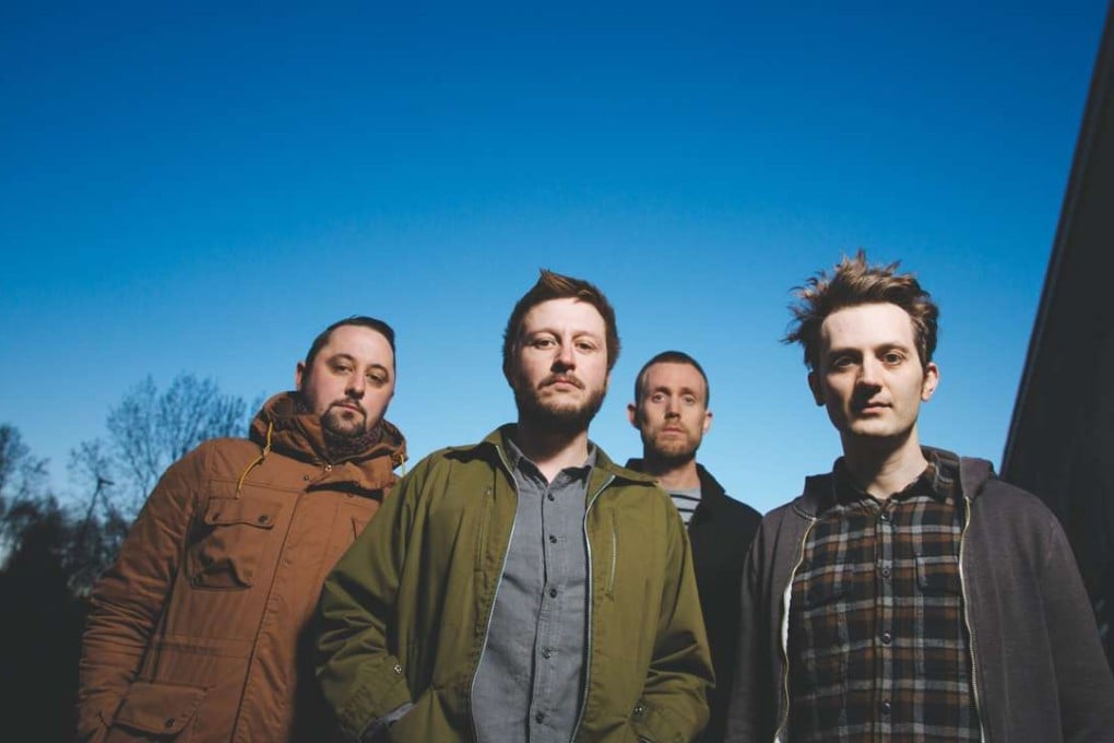 Joe Shrewsbury (right) and his band 65daysofstatic.