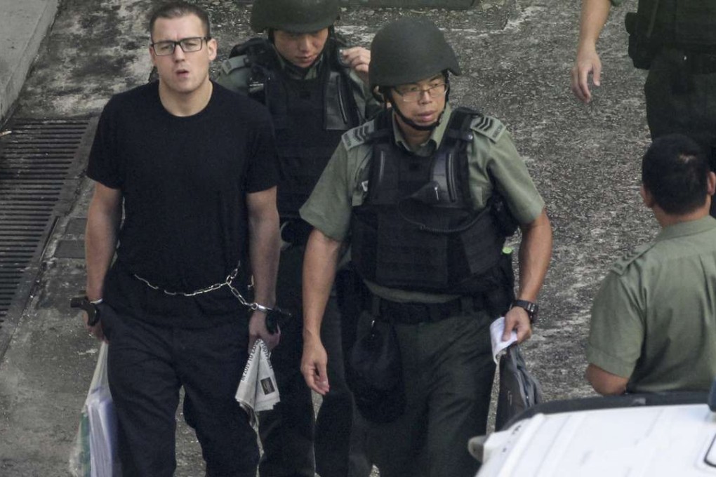 Rurik Jutting at Lai Chi Kok prison. We are unlikely to ever know to what extent brain abnormalities are to blame for his horrific acts. Photo: SCMP Pictures