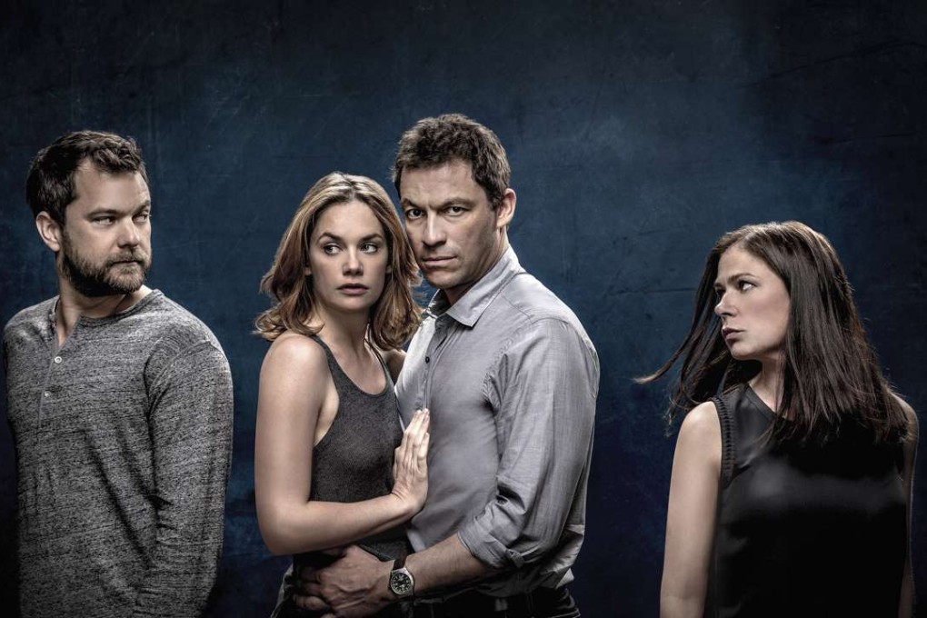 Joshua Jackson as Cole, Ruth Wilson as Alison, Dominic West as Noah and Maura Tierney as Helen in The Affair . Photo: Showtime