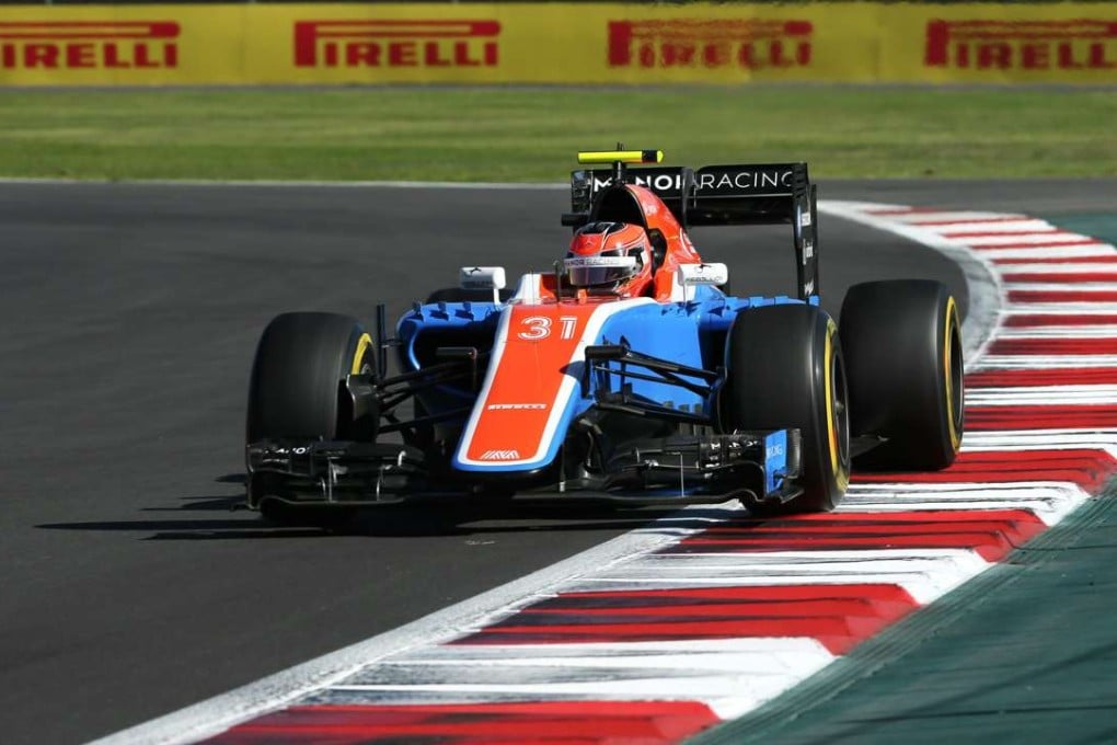 French driver Esteban Ocon, driving here with Manor Racing team, will join Force India in 2017. Photo: EPA