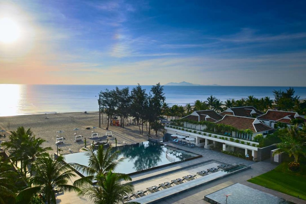 Pullman Danang Beach Resort is directly on the Danang beach and is only 10 minutes from the airport and downtown.