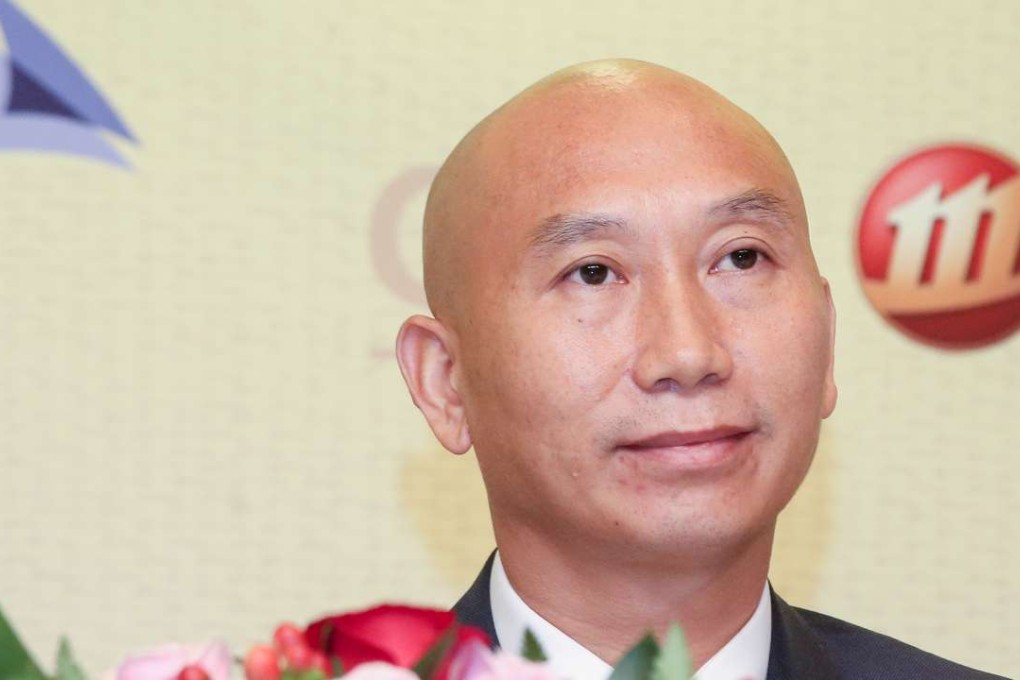 Zhou Fuyu, founder and chairman, Zhou Hei Ya International, at the recent launch of the company’s IPO in Hong Kong. Photo: David Wong