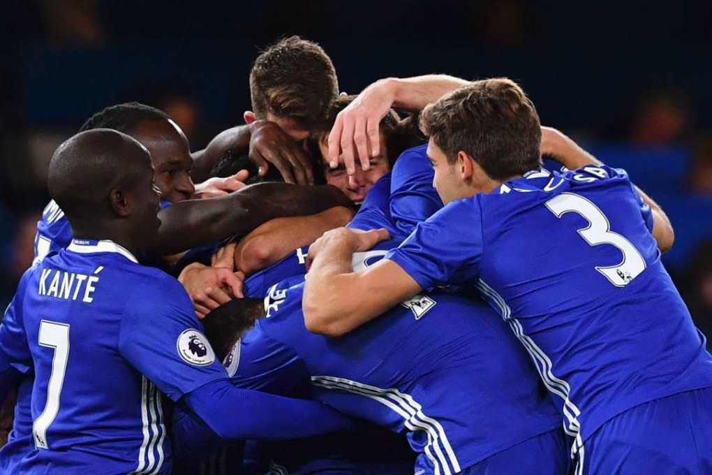 Chelsea have won four league games in a row to take the heat off manager Antonio Conte. Photo: AFP