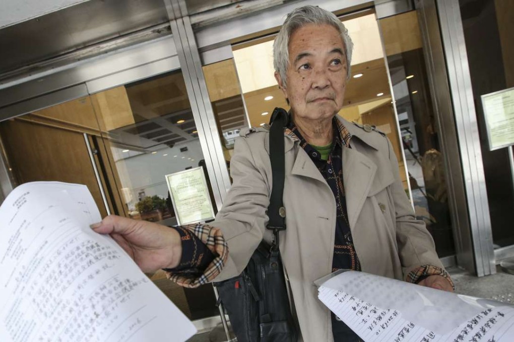 Kwok Cheuk-kin outside the High Court on Friday. Photo: David Wong