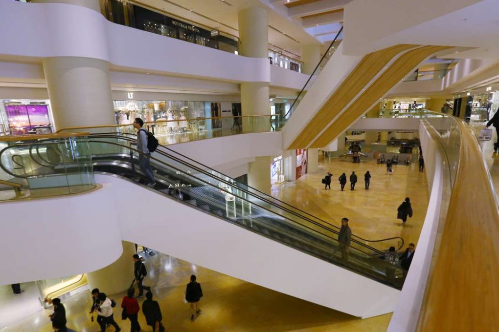 A General view of Pacific Place shopping mall in Admiralty. Photo: Edmond So