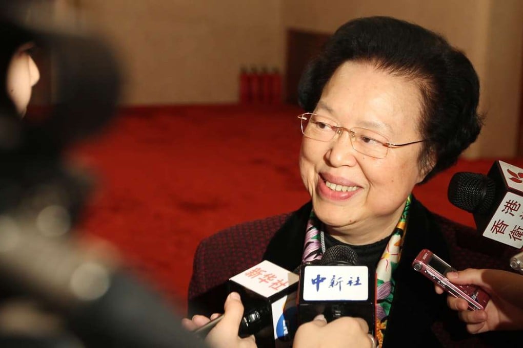 Maria Tam reiterated that Beijing’s ruling would carry a retroactive effect. Photo: Simon Song