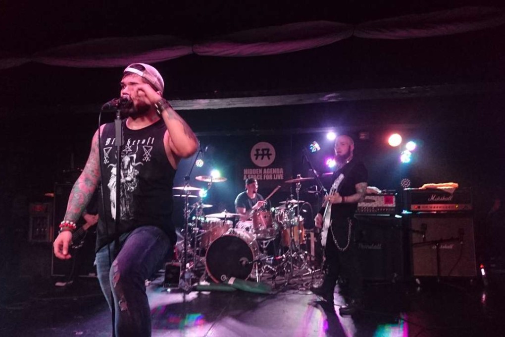 Frontman Jasen Moreno of Drowning Pool plays Hidden Agenda in April. Photo: Lauren James