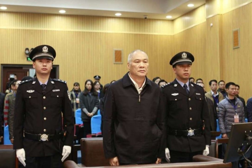 Zhu Mingguo pleaded guilty to taking bribes. Photo: SCMP Pictures
