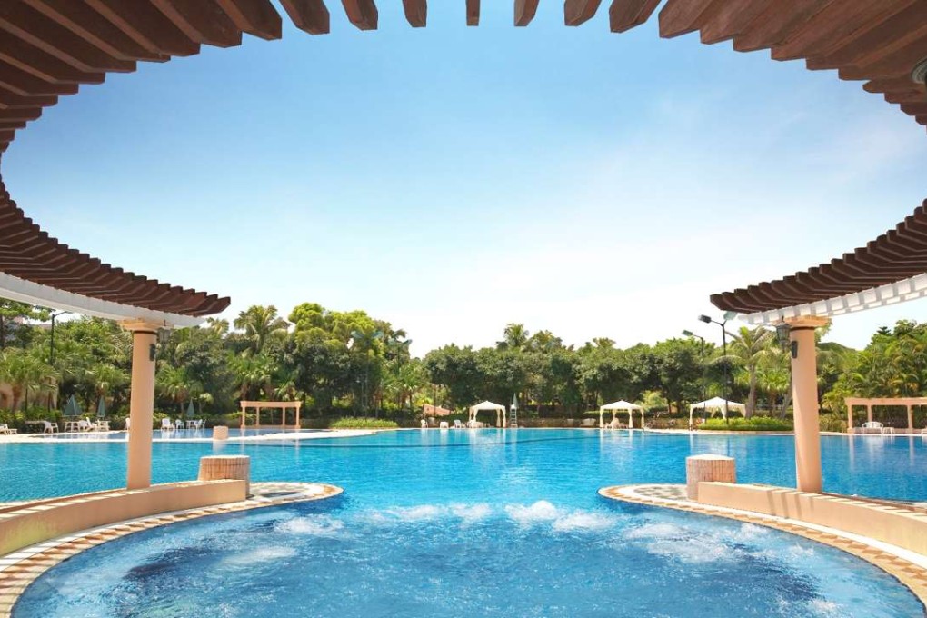 Hong Kong Gold Coast Residences has a fabulous pool .