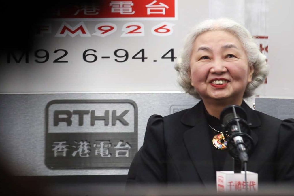 Basic Law Committee vice-chairwoman Elsie Leung Oi-sie in Kowloon Tong on Monday. Photo: David Wong
