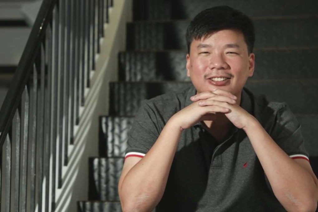 Chef Mark Tan at Test Kitchen, in Sai Ying Pun. Picture: Edmond SO