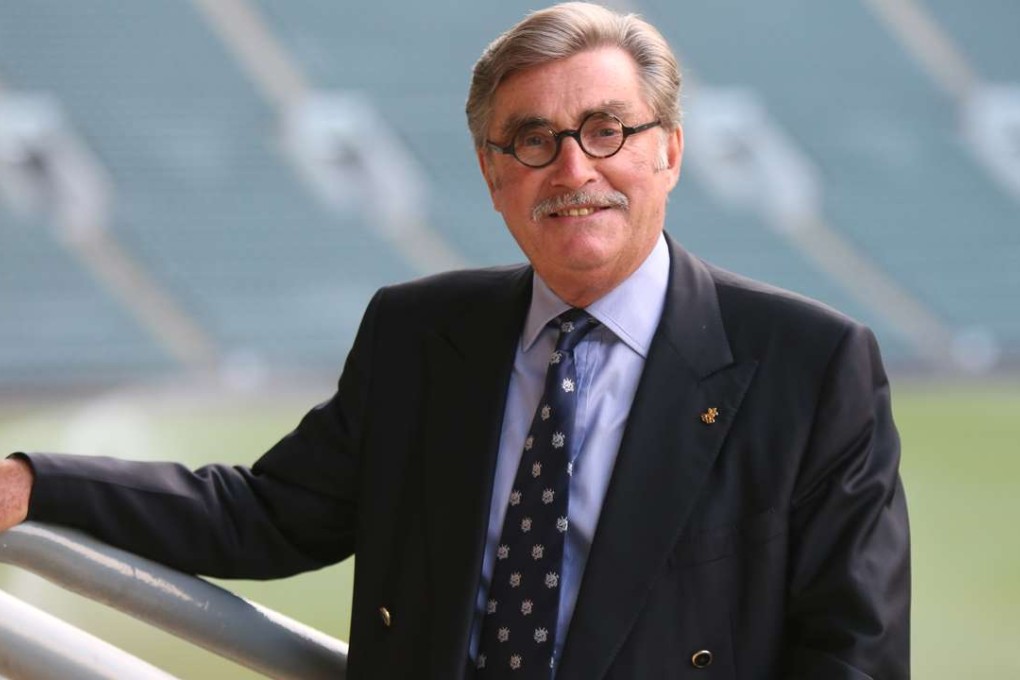 Outgoing Hong Kong Rugby Union president Brian Stevenson. Photo: Xiaomei Chen