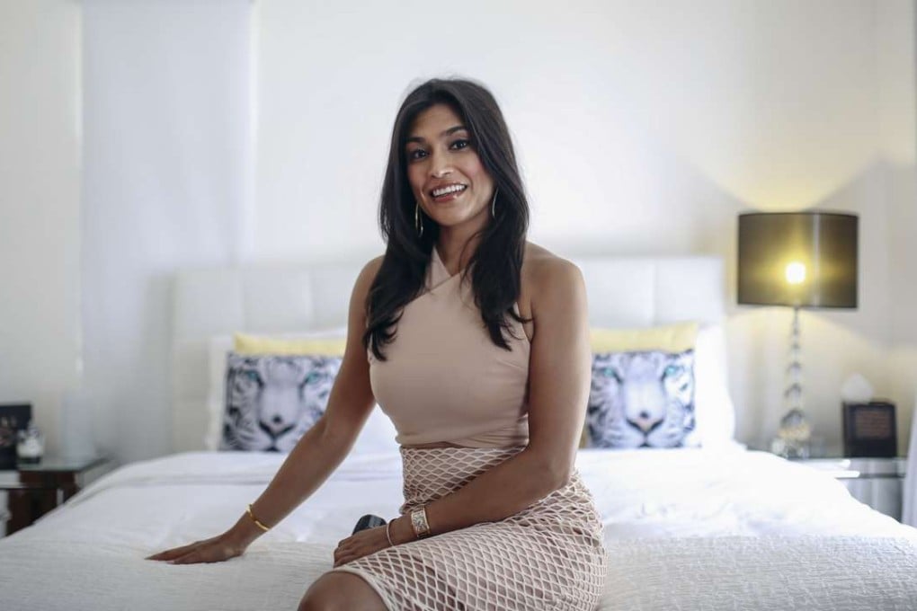 Neelam Daswani, co-founder of SMC Purebuzz, wears dress by Charina Sarte, earrings by Kiran Bharwani of Slink Jewelry, bracelets by Monica Vinader and watch by Franck Muller. Her clutch is by Bottega Veneta. Photo: Bryant Lee