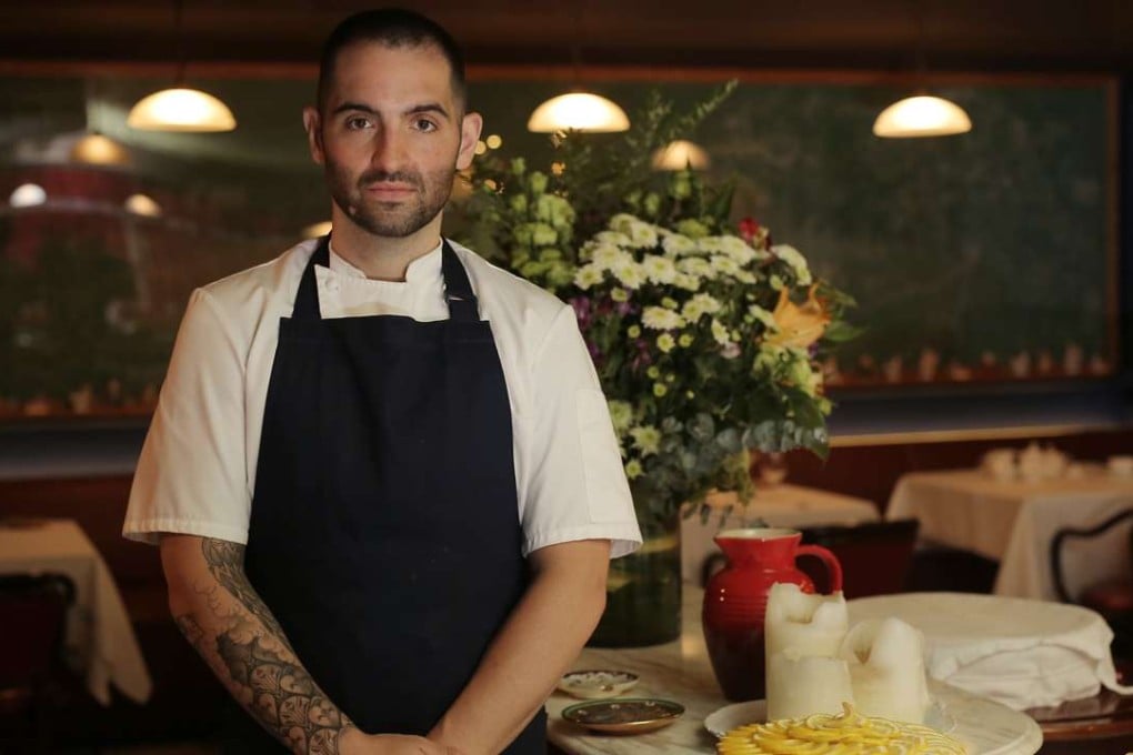 Mario Carbone, founder of Carbone, in his restaurant in Central. Photo: Paul Yeung