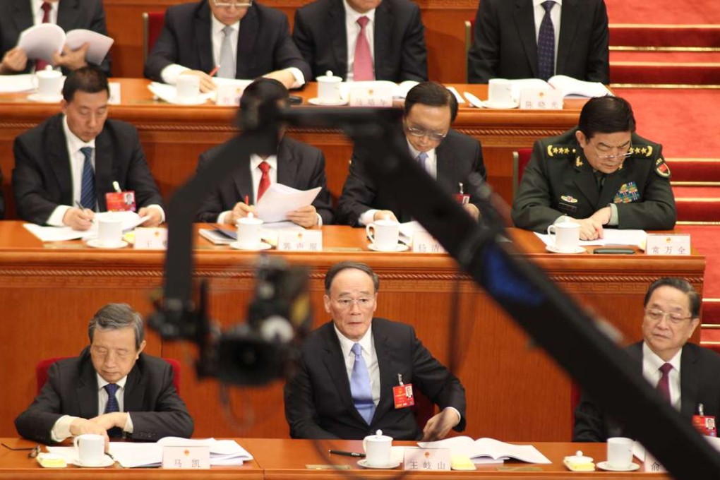 Retaining top talent like anti-corruption chief Wang Qishan is crucial if China is to move forward with reform. Photo: Simon Song