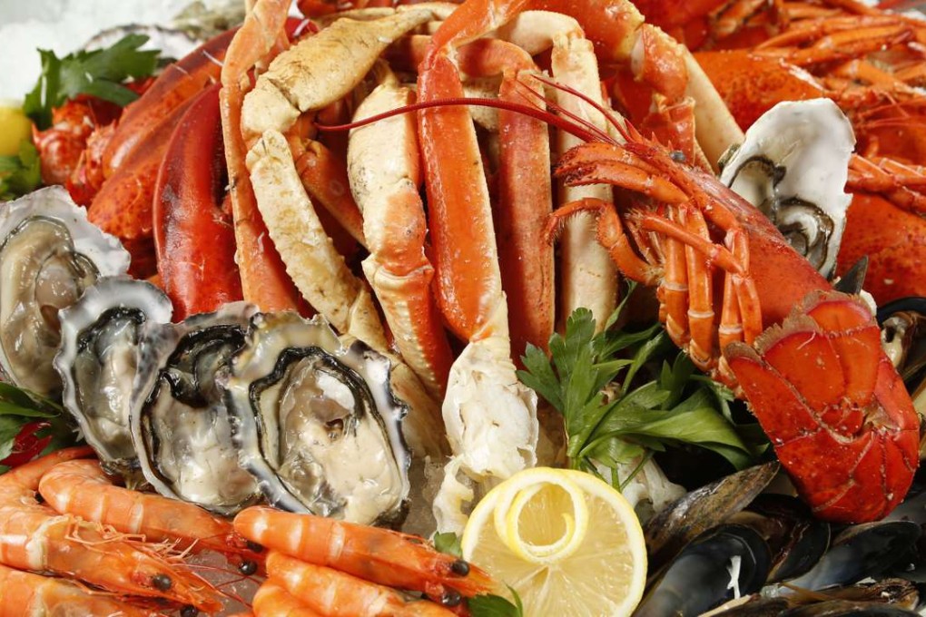 Kitchen at W Hotel, seafood platter