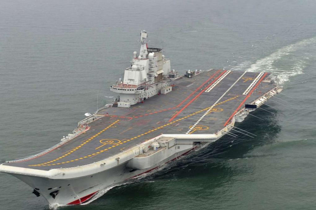 China’s first domestically built aircraft carrier, a Type 0001A, is expected to outperform its first carrier Liaoning, seen here, in propulsion system and other technology. Photo: AP