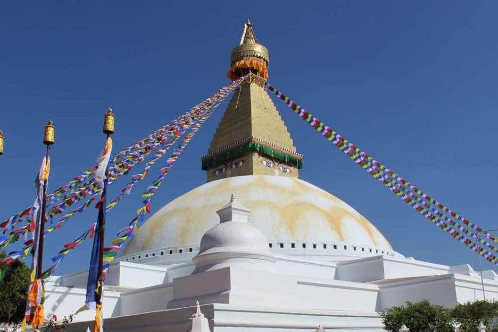 Kathmandu’s famed Boudhanath stupa. Photo: Kyodo